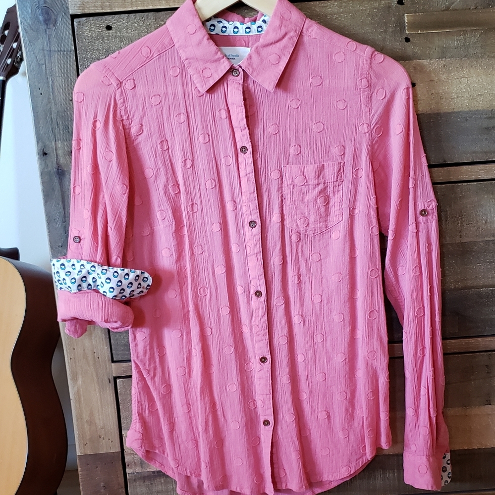 Birds of Paradis Button Down